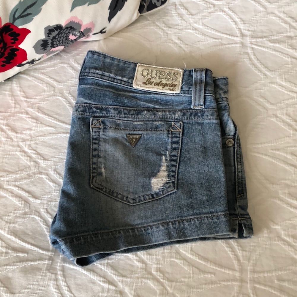 Guess jean shorts